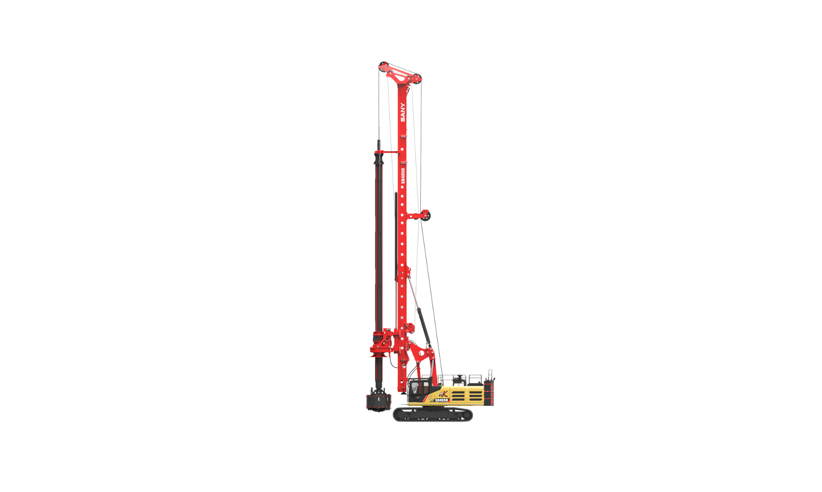 Sany SR405R-HK Rotary Drilling Rig - Sany Piling Machinery